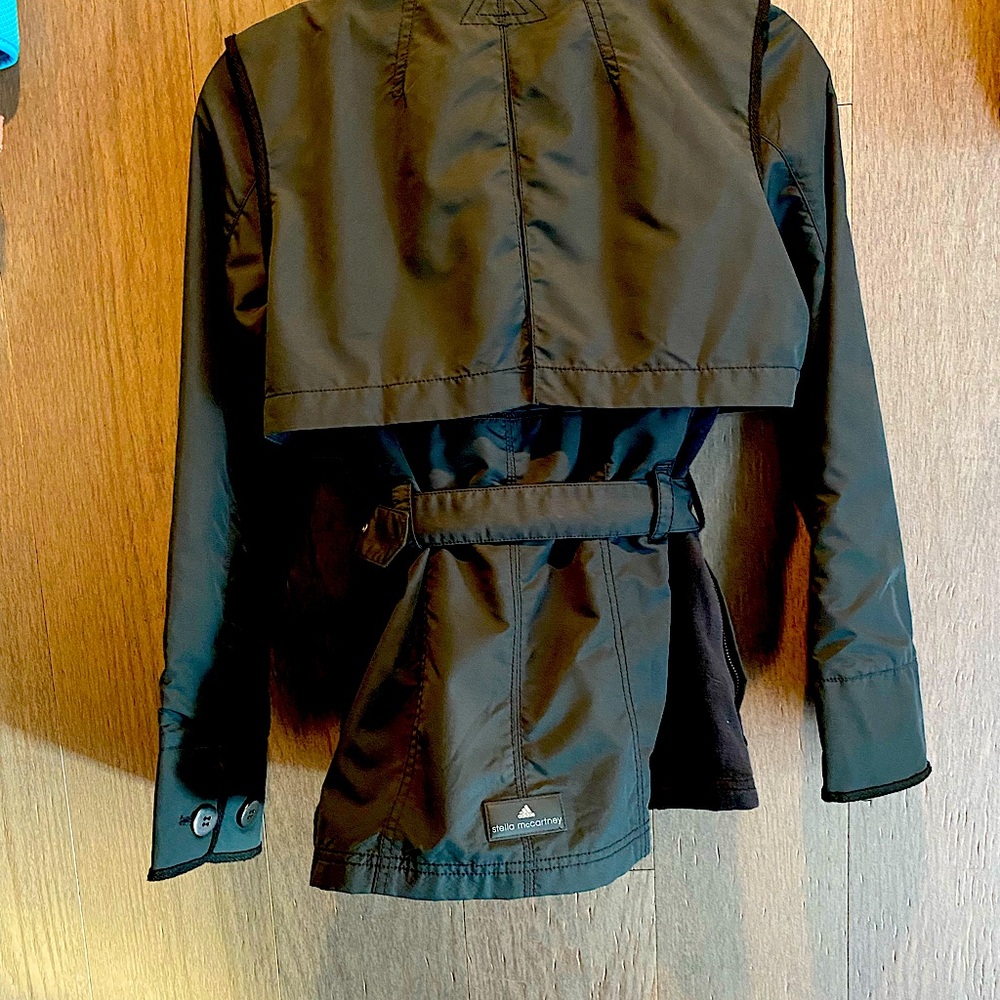 Stella MCartney fashion tailored trench jacket.